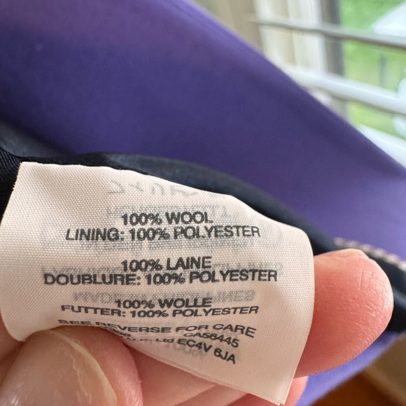 JCrew icy purple Parke Topcoat $350 worn one time - Picture 8 of 14